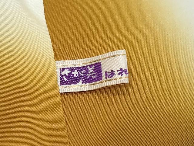 平和屋着物●本場大島紬　古代染色純泥染　枝葉間道　さが美扱い　証紙付き　正絹　逸品　未使用　DABK0817ud