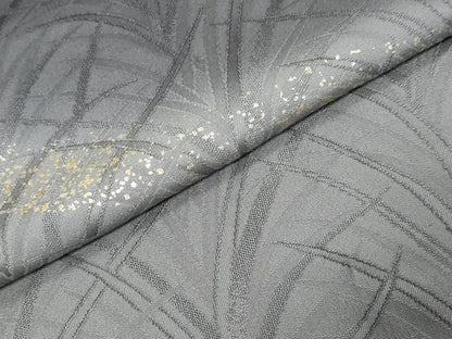 平和屋着物●訪問着　作家物　草葉文　暈し染め　金彩　正絹　逸品　DABK0830ud