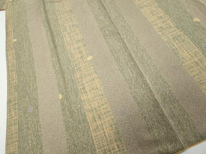 平和屋着物●上質な小紋　箔散らし　正絹　逸品　DABK0846ud