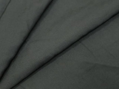 平和屋着物●男性　黒紋付　正絹　逸品　DABK0861ud