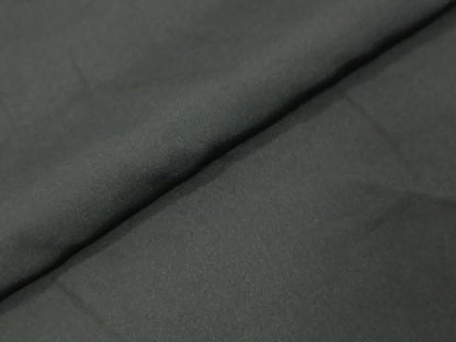 平和屋着物●男性　黒紋付　正絹　逸品　DABK0861ud