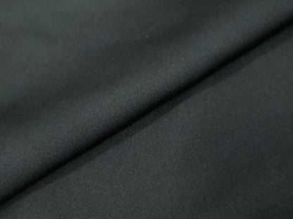 平和屋着物●男性　黒紋付　アンサンブル　長羽織　羽裏：風景文　キングサイズ　正絹　逸品　DABK0869ud