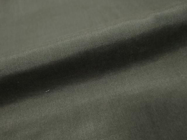 平和屋着物●男性　黒紋付　アンサンブル　長羽織　正絹　逸品　DABK0870ud