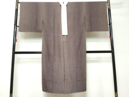 平和屋着物●長襦袢　無双仕立て　変わり格子　正絹　逸品　未使用　DABK0891ud