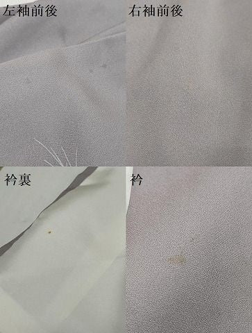 平和屋着物●訪問着　松ぼっくり　暈し染め　金彩　三越扱い　正絹　逸品　DABK0895ud