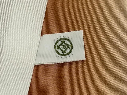 平和屋着物●訪問着　刺繍　枝椿　暈し染め　金銀彩　松坂屋扱い　反端付き　正絹　逸品　DABK0915ud