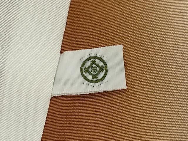 平和屋着物●訪問着　刺繍　枝椿　暈し染め　金銀彩　松坂屋扱い　反端付き　正絹　逸品　DABK0915ud