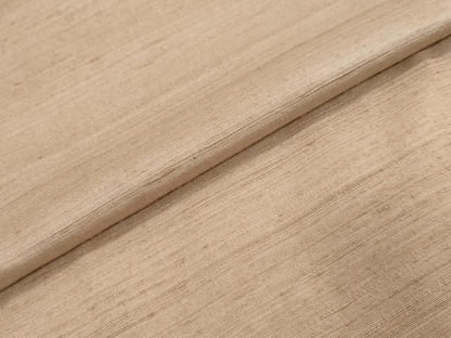 平和屋着物●上質な紬　白茶色　正絹　逸品　DABK0929ud