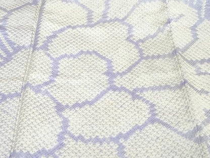 平和屋着物●豪華振袖　絞り　草花文　正絹　逸品　DABK0956ud