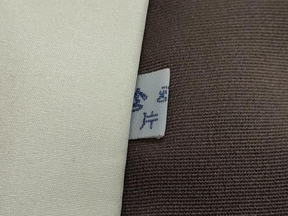 平和屋着物●訪問着　駒刺繍　草花文　金彩　鈴乃屋扱い　正絹　逸品　DABK0974ud