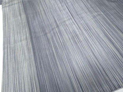 平和屋着物●上質な小紋　霞文　正絹　逸品　DABK0983ud
