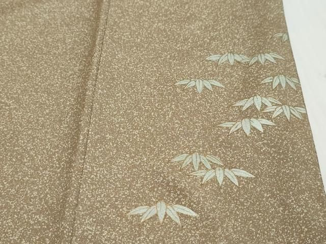 平和屋着物●訪問着　屏風草花文　金彩　正絹　逸品　未使用　DABK0994ud