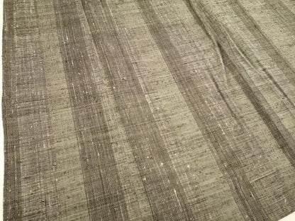 平和屋着物▽上質な紬　単衣　間道　正絹　逸品　DABK1007cd