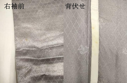平和屋着物▽訪問着　単衣　藤花房　金彩　DABK1070cd