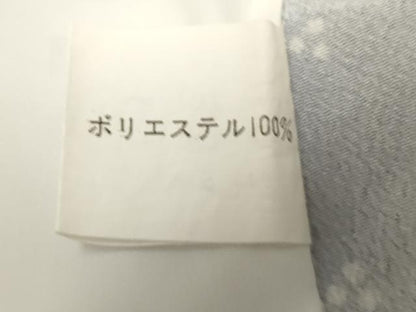 平和屋着物▽小紋　単衣　舞花文　暈し染め　洗える着物　DABK1073cd