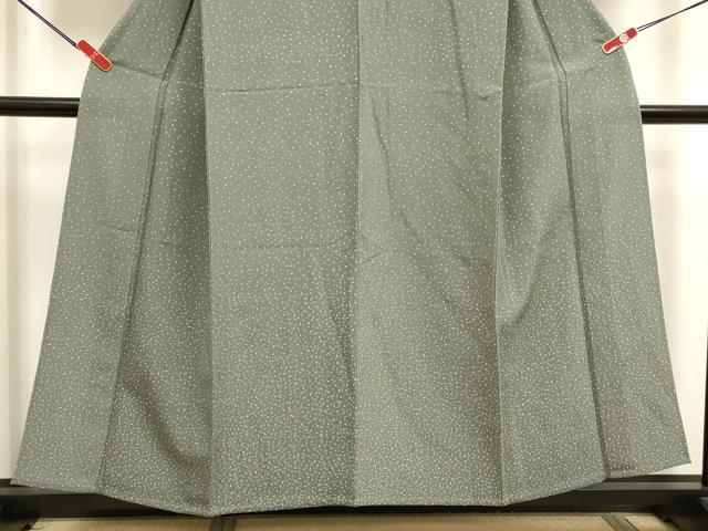 平和屋着物▽訪問着　単衣　幾何学文　正絹　逸品　未使用　DABK1078cd
