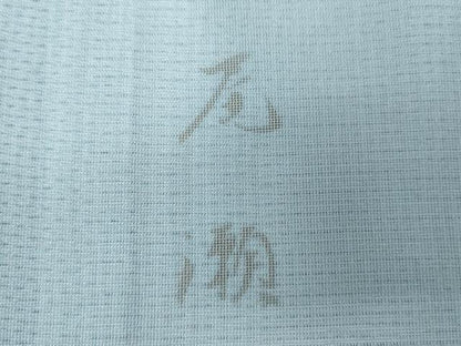 平和屋着物▽訪問着　無双　紗袷　紗×絽　風景文　さが美扱い　正絹　逸品　未使用　DABK1172cd