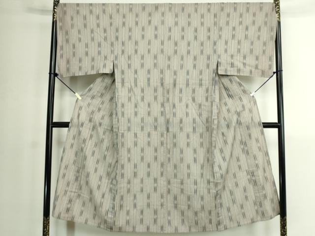 平和屋着物∴夏物　男性　阿波しじら織　浴衣　間道　日本製　キングサイズ　綿麻　逸品　DABK1388cd