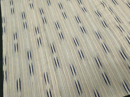 平和屋着物∴夏物　男性　阿波しじら織　浴衣　間道　日本製　キングサイズ　綿麻　逸品　DABK1388cd