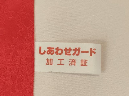 平和屋着物●豪華振袖　刺繍　花鞠文　黒地　ラメ糸　金銀彩　銀通し地　正絹　逸品　DABK2005op