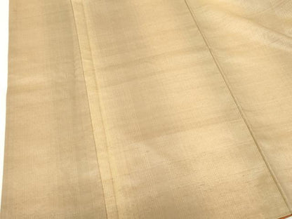 平和屋着物●上質な紬　間道　正絹　逸品　DABK2022op