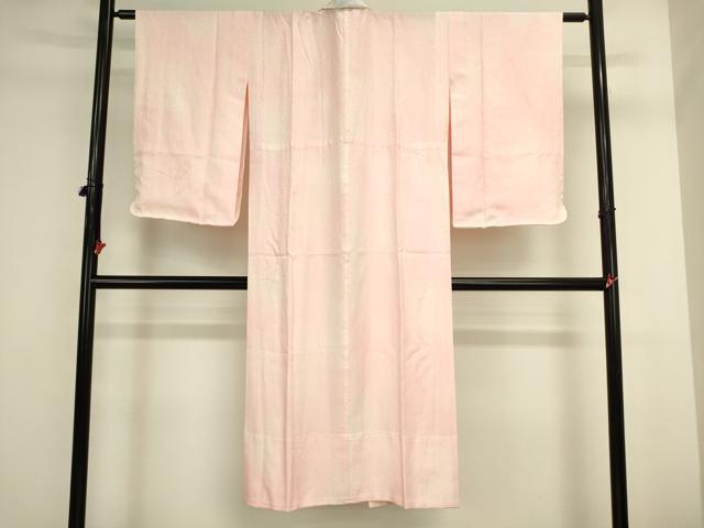 平和屋着物●振袖用長襦袢　無双仕立て　菊地紋　暈し染め　正絹　逸品　DABK2040op