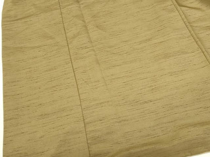 平和屋着物●男性　羽織・長襦袢セット　色無地　着物：濃い油色　羽織：朽葉色　洗える着物　DABK2055op
