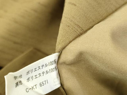 平和屋着物●男性　羽織・長襦袢セット　色無地　着物：濃い油色　羽織：朽葉色　洗える着物　DABK2055op