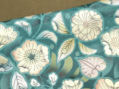 平和屋着物●訪問着　辻が花　暈し染め　金銀彩　正絹　逸品　DABK2088op