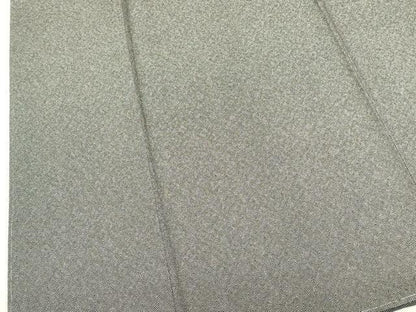 平和屋着物●伝統工芸師　服部光擴　江戸小紋　抽象文様　黒地　正絹　逸品　未使用　DABK2135op