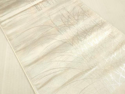 平和屋本店▼六通柄袋帯　琳派百図　本金箔　正絹　逸品　DABK2233op