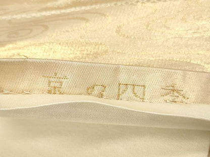 平和屋本店▼六通柄袋帯　京の四季　純金箔24K　正絹　逸品　DABK2260op