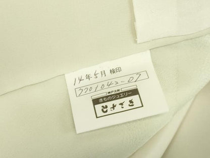 平和屋着物●長襦袢　無双仕立て　重ね山　暈し染め　正絹　逸品　DABK2388op