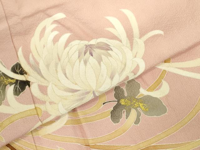 平和屋着物●豪華色留袖　乱菊　金彩　正絹　逸品　DABK2415op