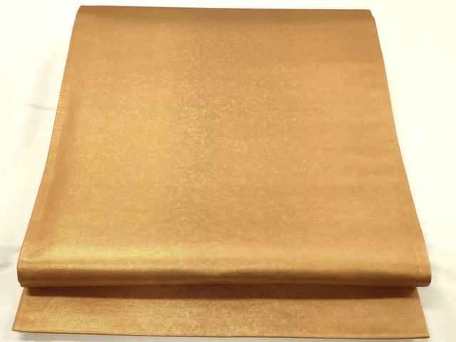 平和屋着物◎六通柄袋帯　霞文　金糸　引箔　正絹　逸品　未使用　DABK2562op