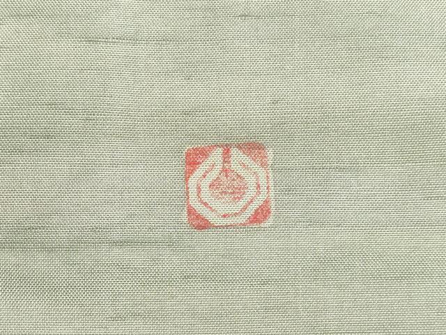 平和屋着物●石川県指定無形文化財　牛首紬　白山工房　手織り　訪問着　風景文　暈し染め　正絹　逸品　DABK2672op