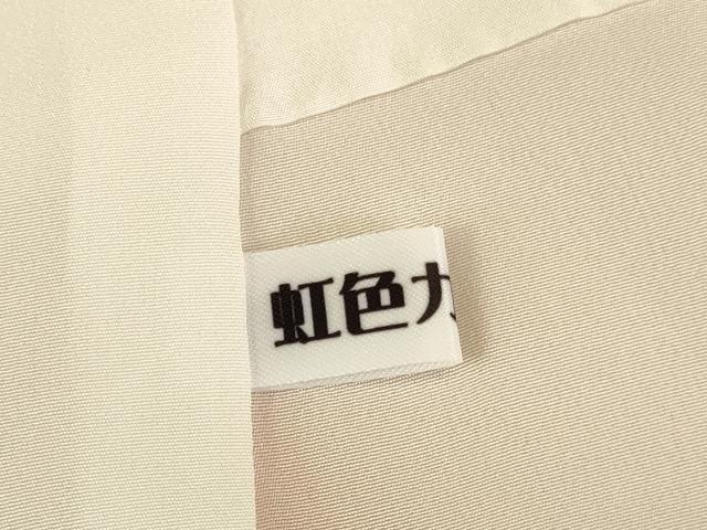 平和屋着物●上質な小紋　源氏香花文　金彩　鬼しぼ縮緬　正絹　逸品　未使用　DABK2678op