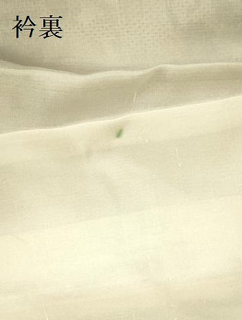 平和屋着物●本場大島紬　白大島　総絣　草花　丸宮織物謹製　証紙付き　正絹　逸品　未使用　DABK2683op