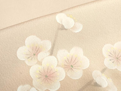 平和屋着物●訪問着　作家物　手描き　人物風景花文　暈し染め　金彩　正絹　逸品　DABK2695op