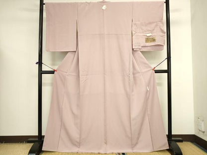 平和屋着物●銀座きしや　誉詩多工芸　誉志　色無地　彩好染　虹色　反端付き　正絹　逸品　DABK2700op