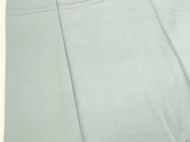 平和屋着物●上質な色無地　秘色色　正絹　逸品　未使用　DABK2727op