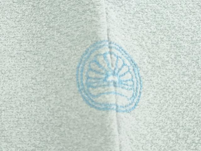 平和屋着物●上質な色無地　秘色色　正絹　逸品　未使用　DABK2727op