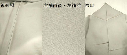 平和屋着物●訪問着　作家物　手描き　風景文　暈し染め　金彩　正絹　逸品　DABK2746op
