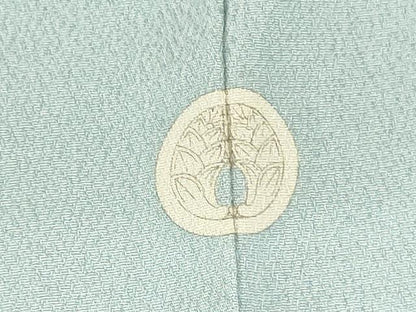 平和屋着物●京友禅の第一人者　松井青々　訪問着　駒刺繍　牡丹　暈し染め　金彩　正絹　逸品　DABK2778op