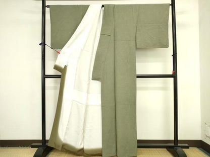 平和屋着物●江戸小紋　鮫小紋柄　正絹　逸品　DABK2819op