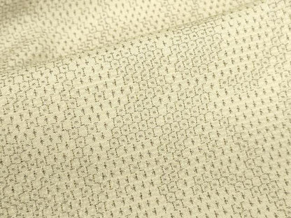 平和屋着物●本塩沢　110亀甲　草花文　正絹　逸品　DABK2823op