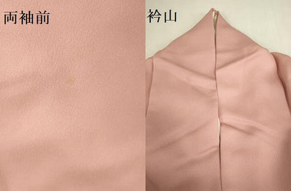 平和屋着物●訪問着　草花　暈し染め　金彩　正絹　逸品　DABK2845op
