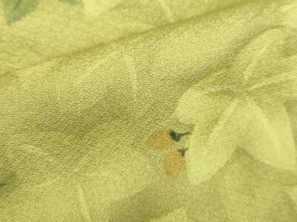 平和屋着物●訪問着　花尽くし　暈し染め　正絹　逸品　DABK2875op