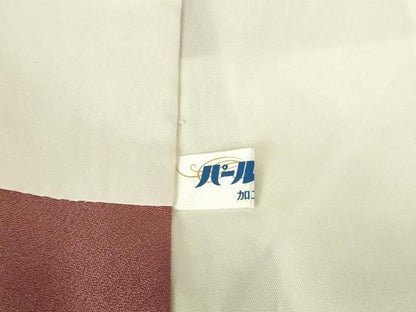 平和屋着物●訪問着　螺鈿　更紗花文　金彩　正絹　逸品　DABK2884op