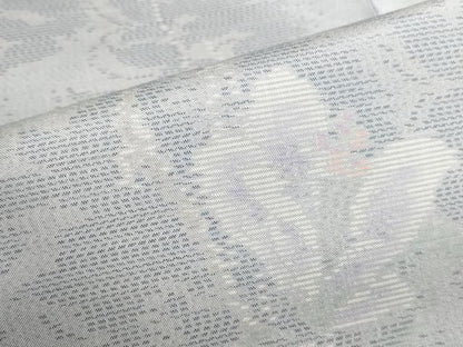 平和屋着物●本場大島紬　草花　正絹　逸品　DABK2890op